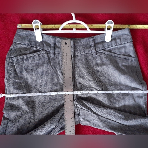 Grey wide-leg professional slacks, 4 - Picture 6 of 16